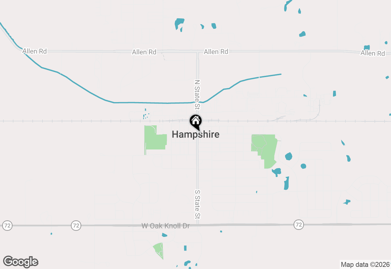 Map of 1123 Vista Court, Hampshire, IL 60140