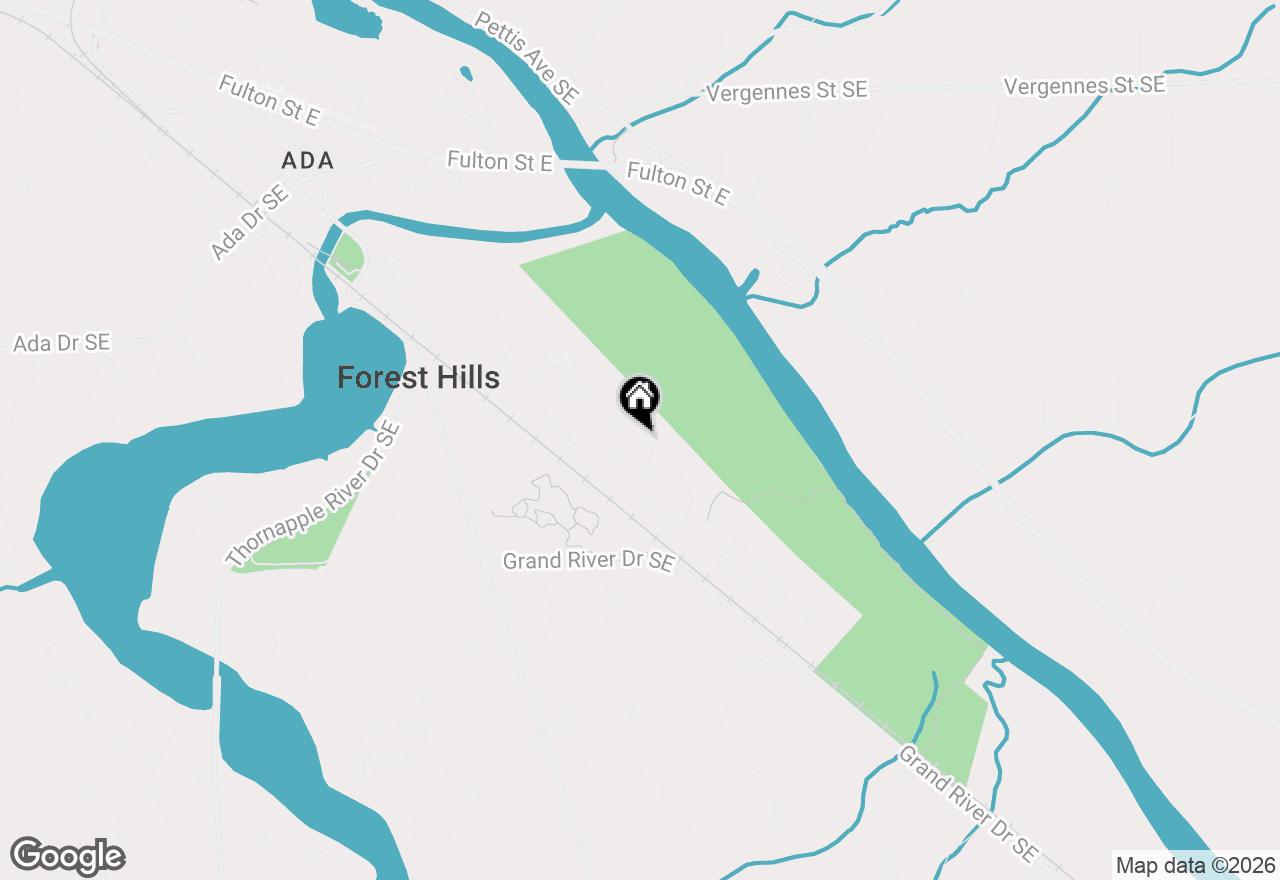 Map of 975 Dogwood Meadows Se, Ada, MI 49301