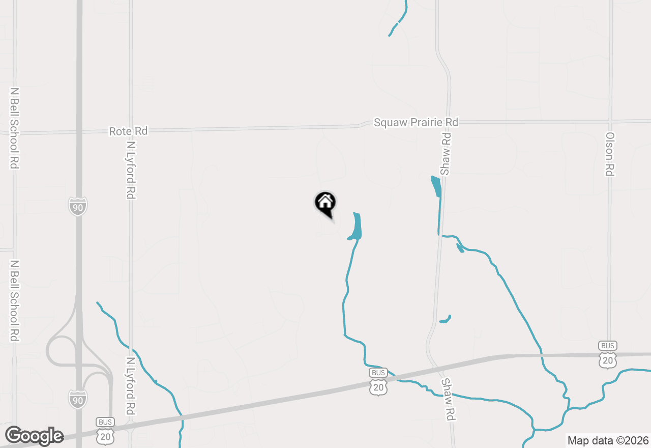 Map of 1397 Sweetclover Lane, Rockford, IL 61107