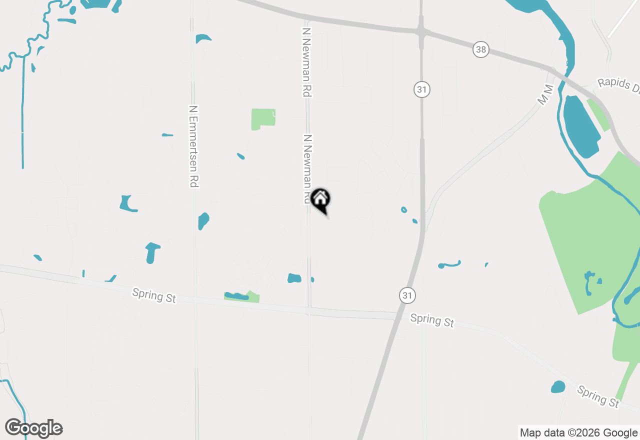 Map of 5345 Independence Rd, Mount Pleasant, WI 53406