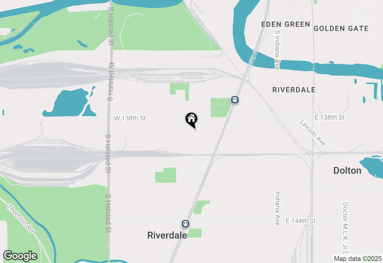 Map of 13842 S School Street, Riverdale, IL 60827