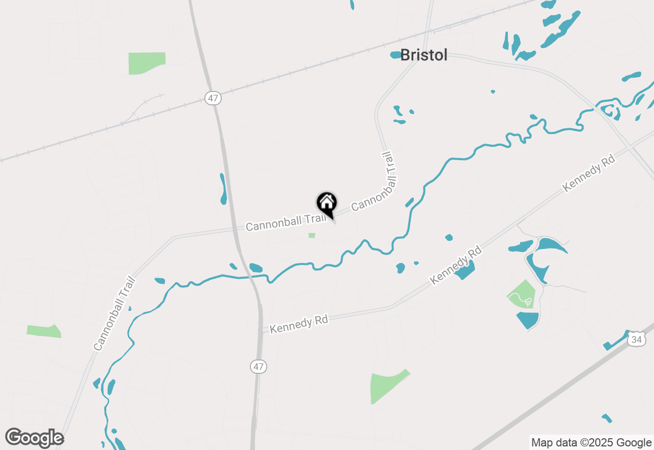 Map of 413 Dover Court, Yorkville, IL 60560