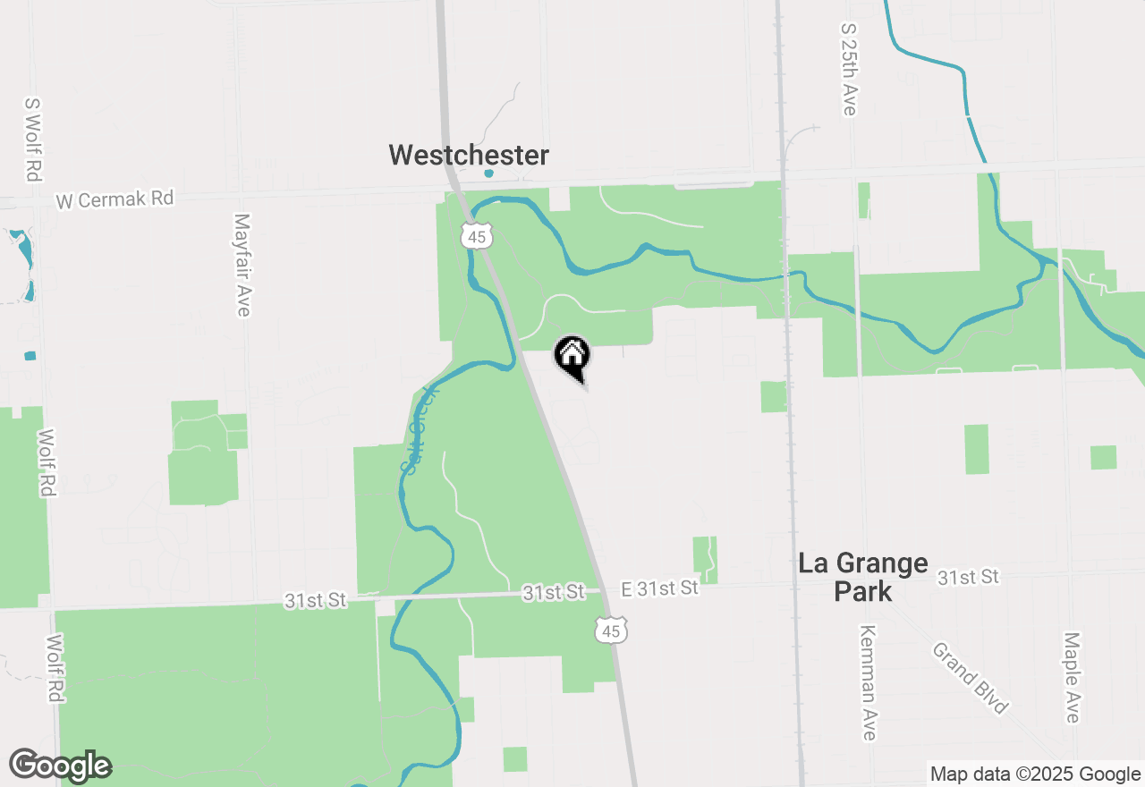 Map of 18 Scotdale Road, La Grange Park, IL 60526