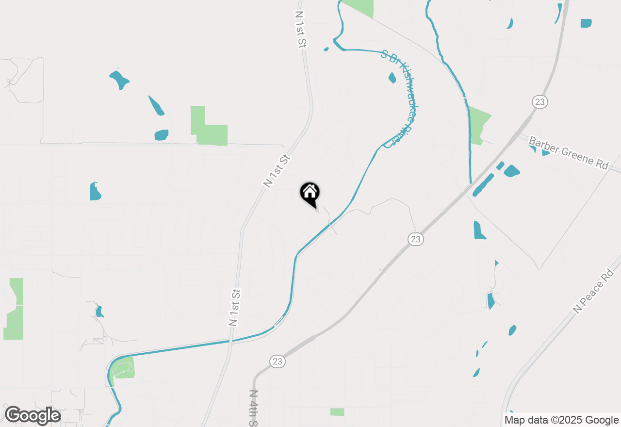 Map of 162 Joanne Lane, Dekalb, IL 60115