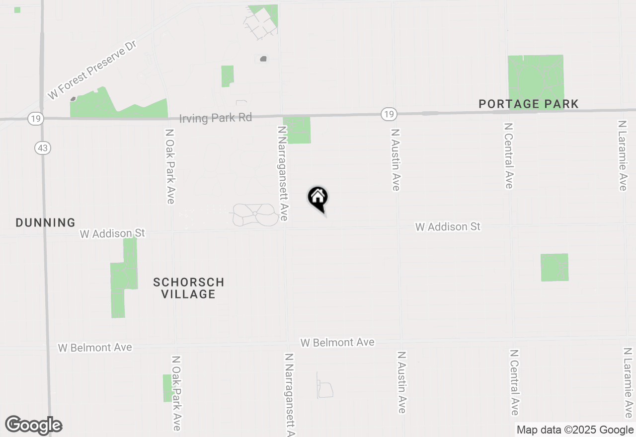 Map of 6251 W Patterson Avenue, Chicago, IL 60634