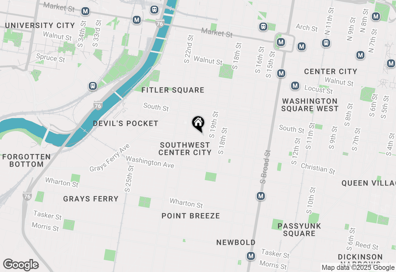 Map of 2005 Saint Albans Street, Philadelphia, PA 19146