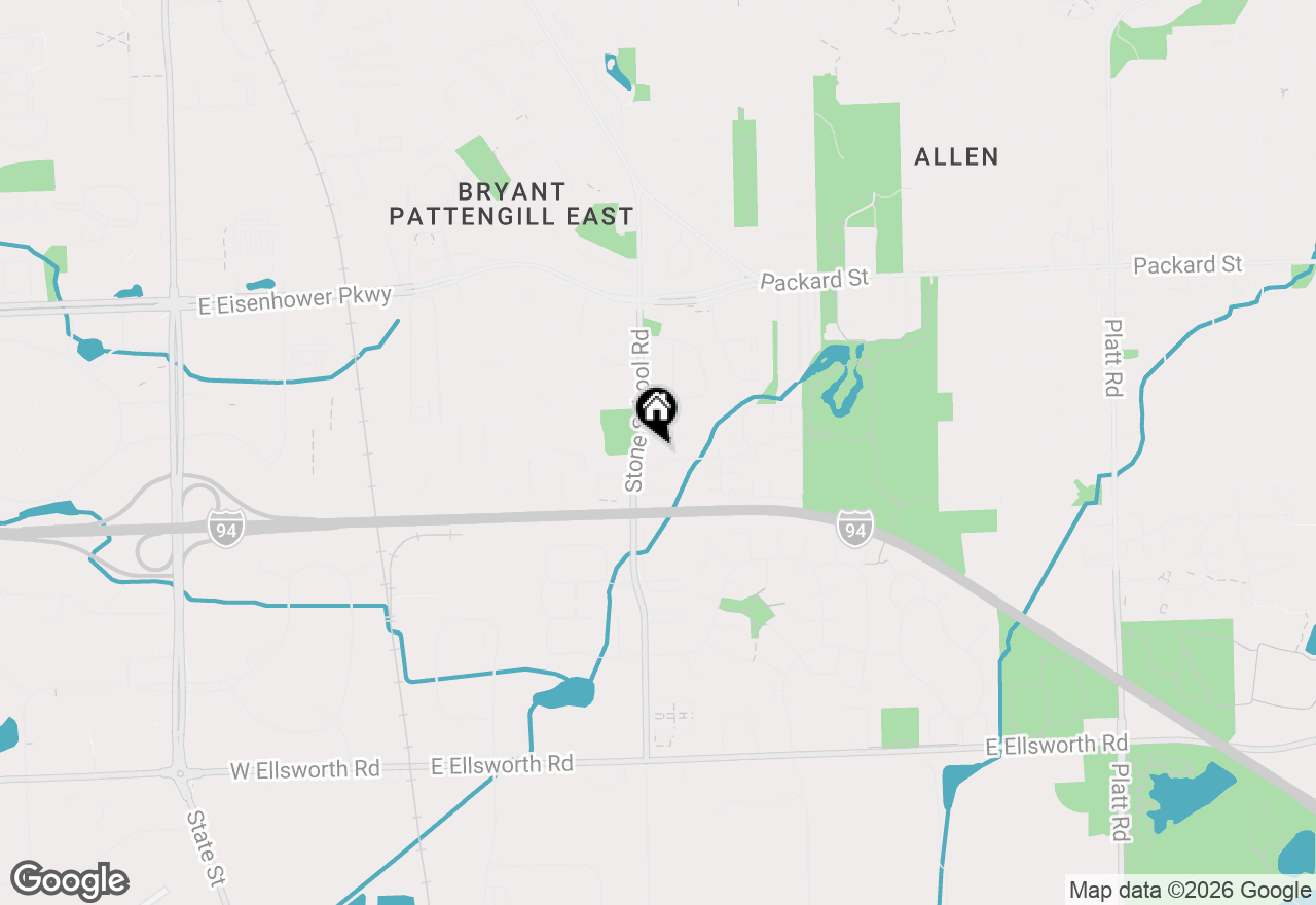Map of 3016 Forest Creek Court, Ann Arbor, MI 48108