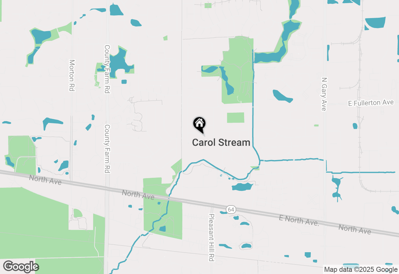 Map of 552 Cochise Place, Carol Stream, IL 60188