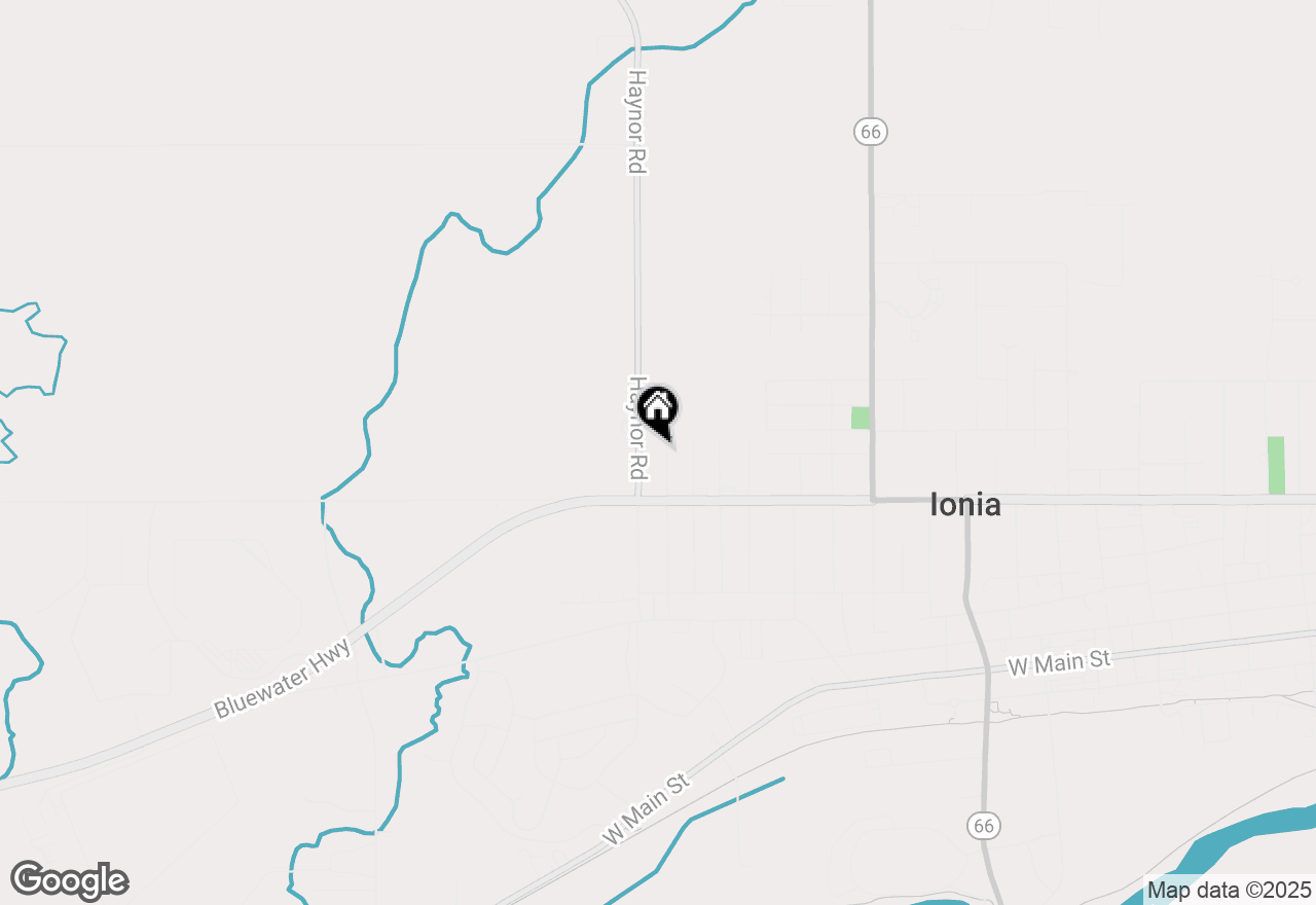 Map of 547 Jermyn Street, Ionia, MI 48846