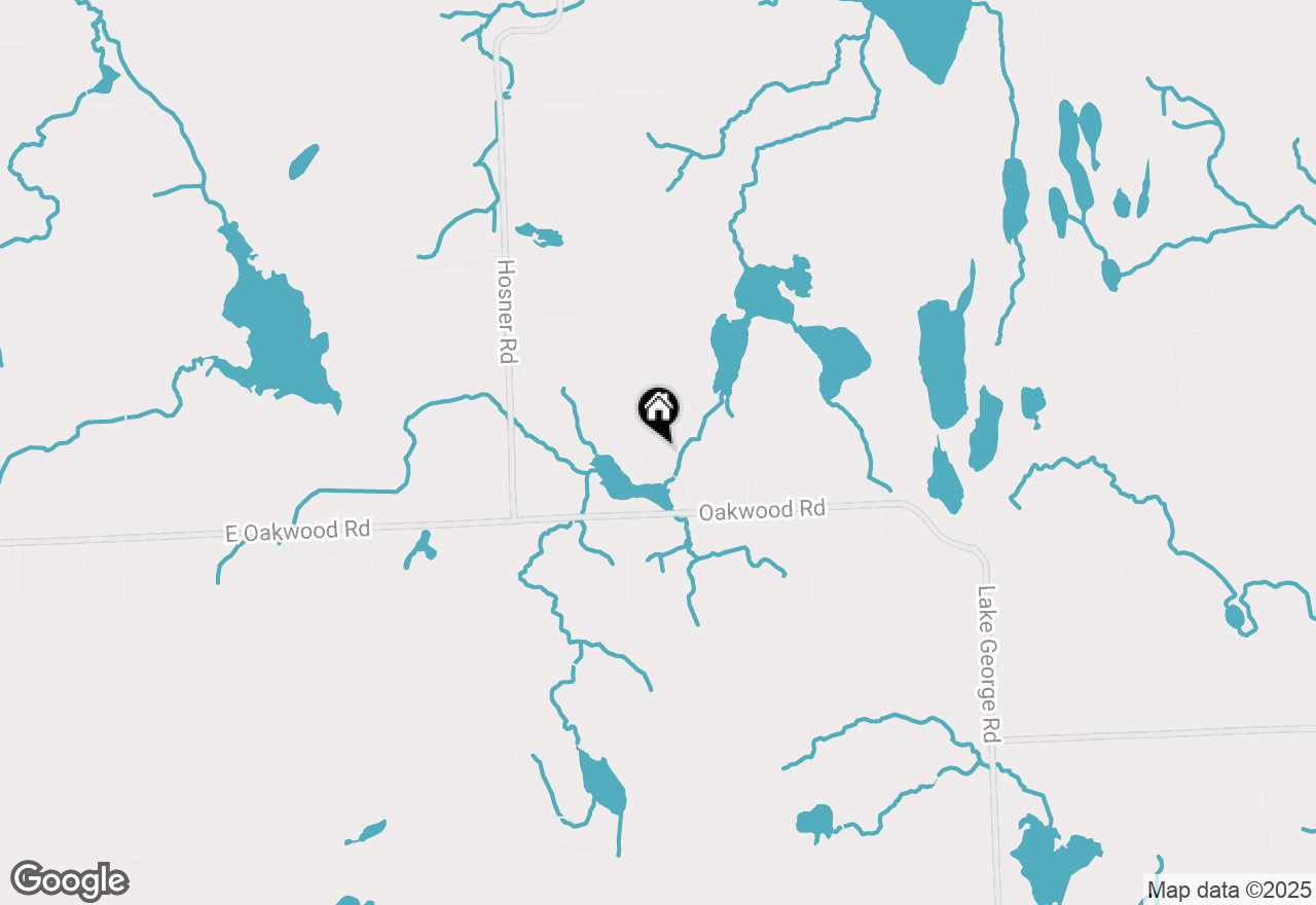 Map of 2666 E Oakwood Road, Addison, MI 48370