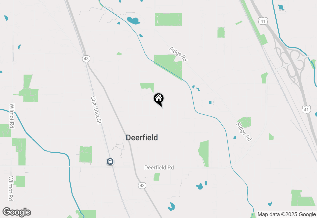 Map of 1209 Warrington Road, Deerfield, IL 60015