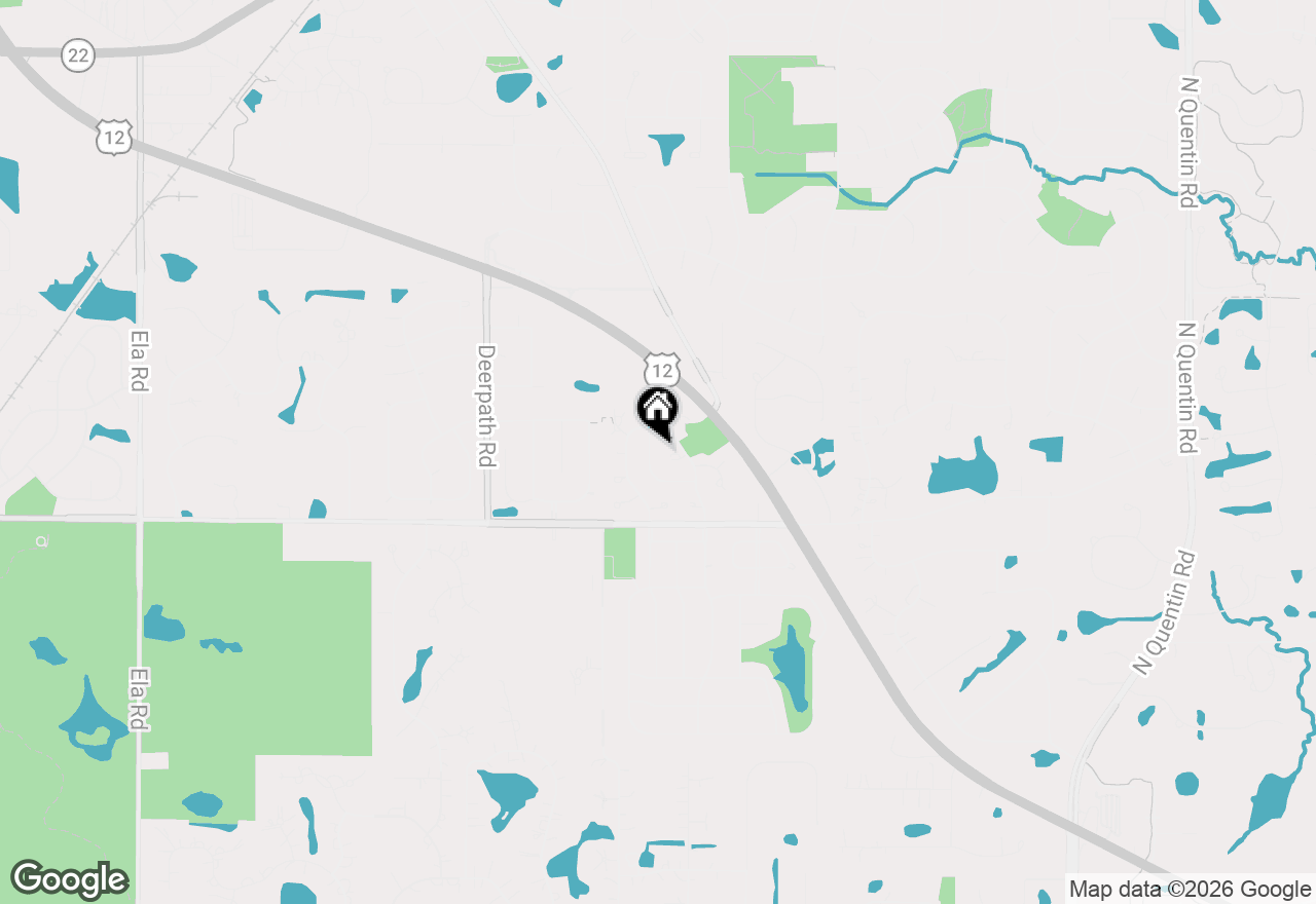 Map of 551 Shaker Lane, Lake Zurich, IL 60047