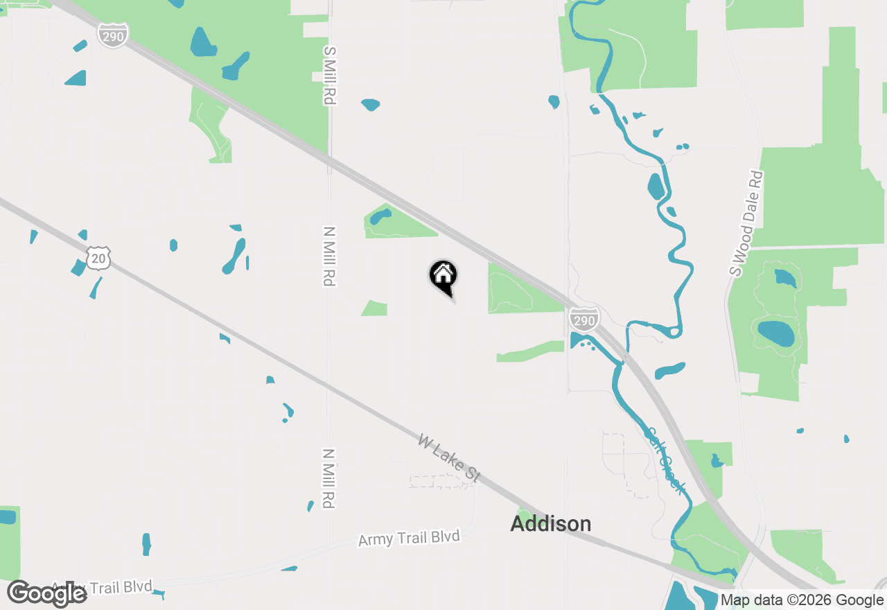 Map of 812 N Lincoln Street, Addison, IL 60101