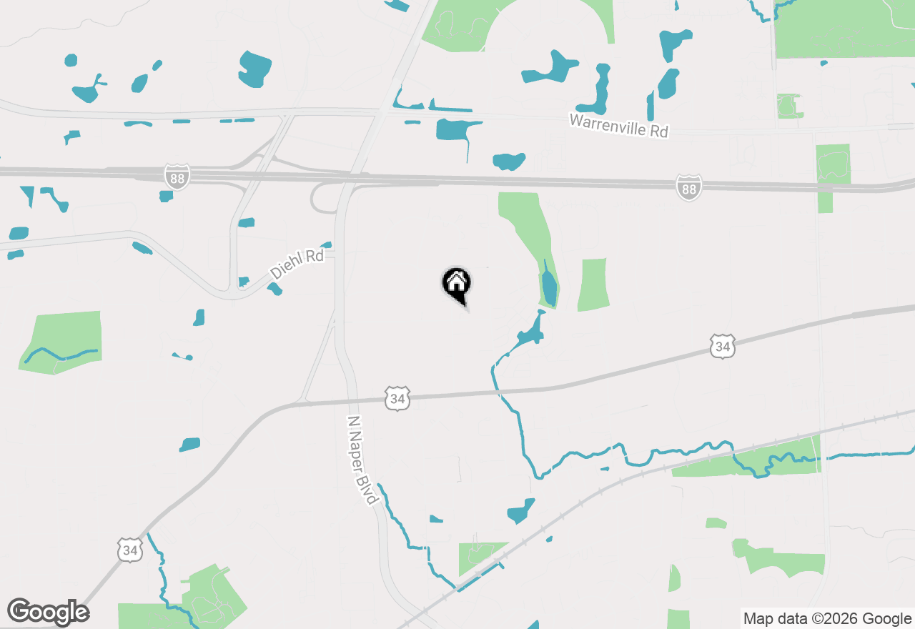 Map of 3062 Ridgeland Avenue, Lisle, IL 60532