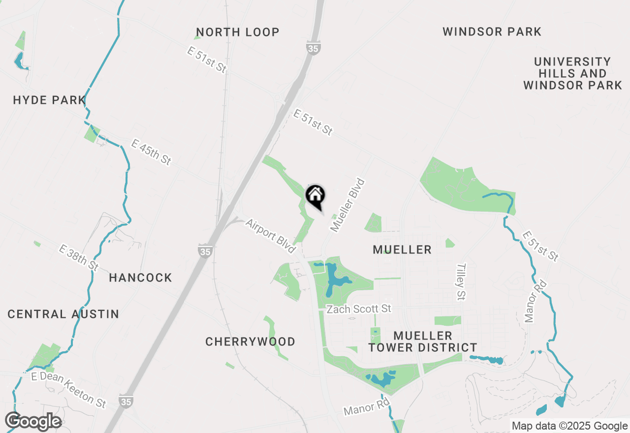 Map of 1320 Robert Browning St #109, Austin, TX 78723