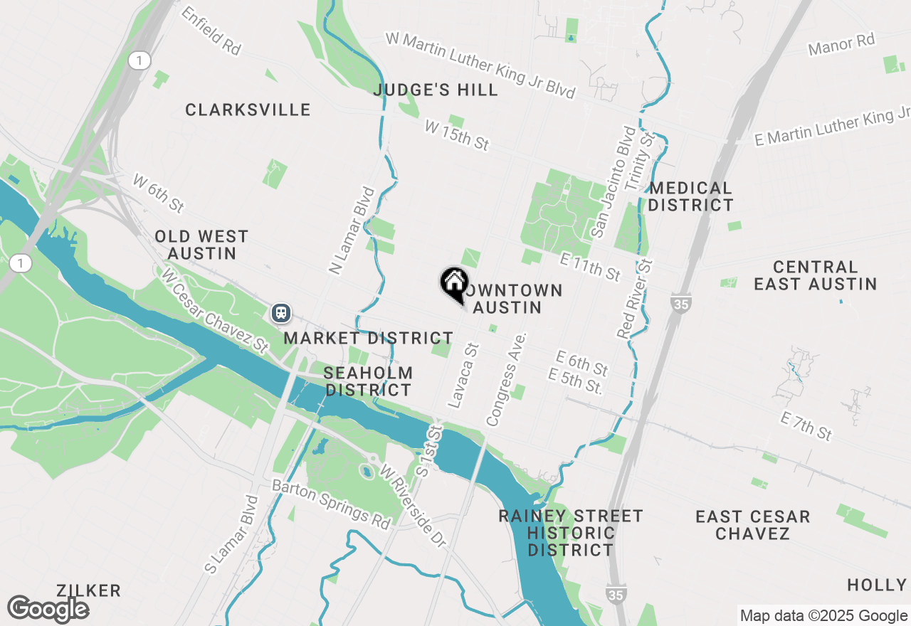 Map of 600 Guadalupe St #5807, Austin, TX 78701