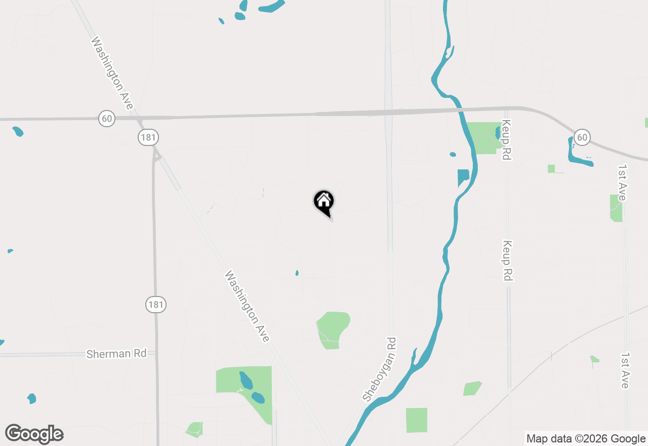 Map of W64N1121 Stone Lake Cir #29, Cedarburg, WI 53012