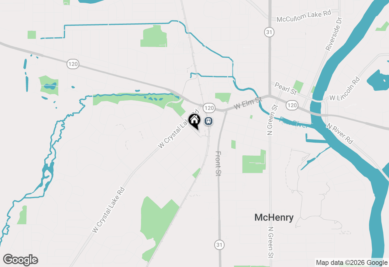 Map of 4101 Crestwood Street, Mchenry, IL 60050