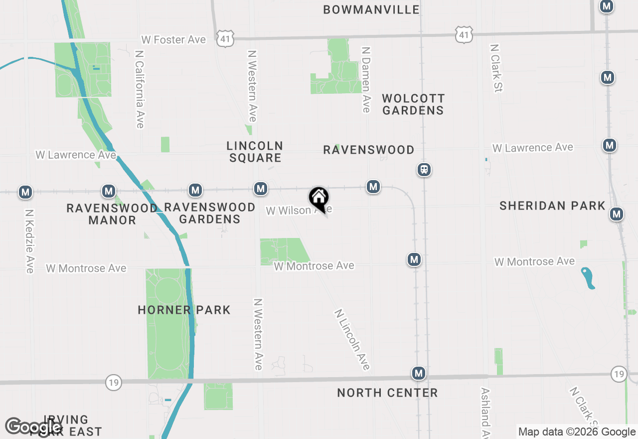 Map of 2170 W Windsor Avenue, Chicago, IL 60625