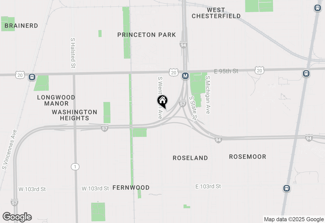 Map of 9745 S Wentworth Avenue, Chicago, IL 60628