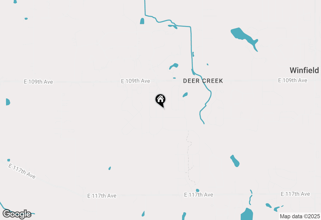 Map of 11136 Green Place, Winfield, IN 46307