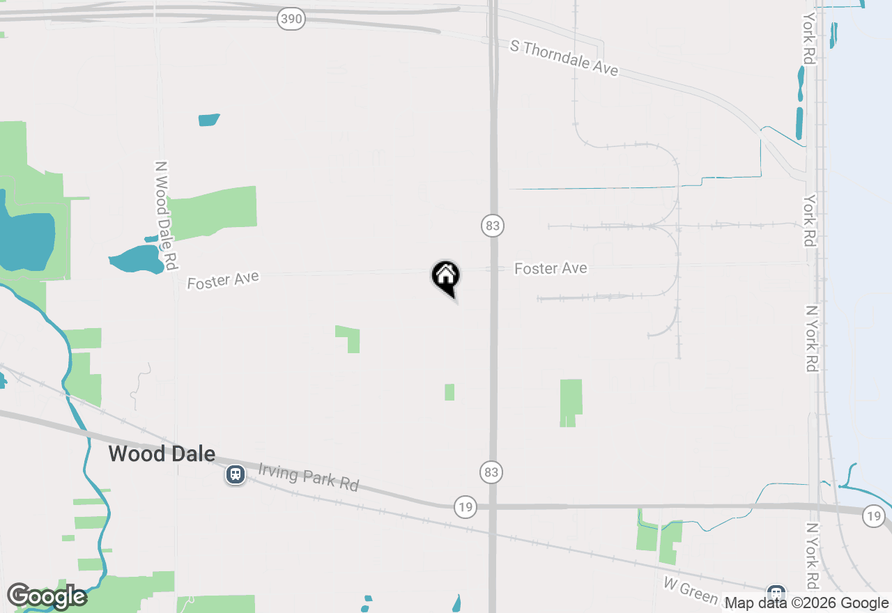 Map of 464 Itasca Street, Wood Dale, IL 60191