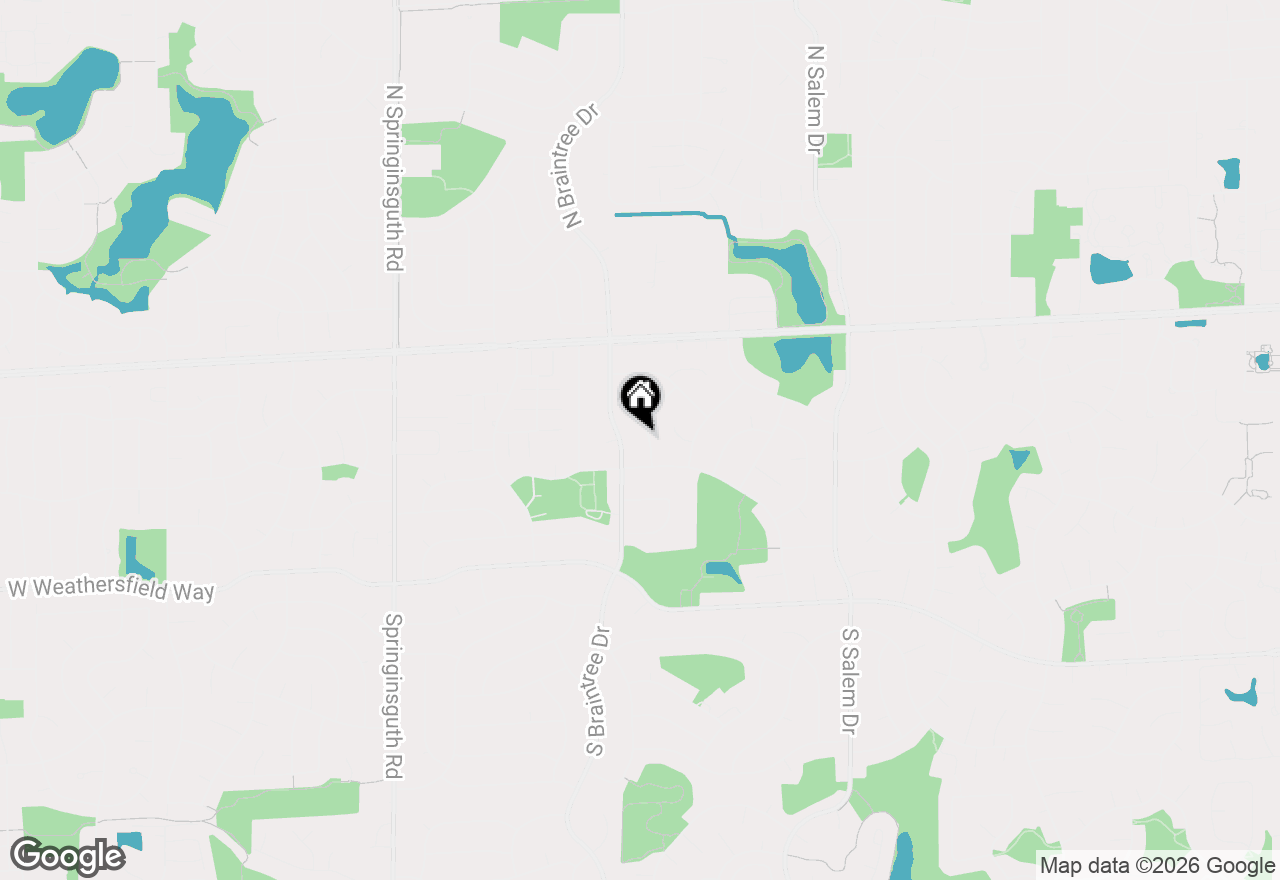 Map of 128 Patricia Drive, Schaumburg, IL 60193