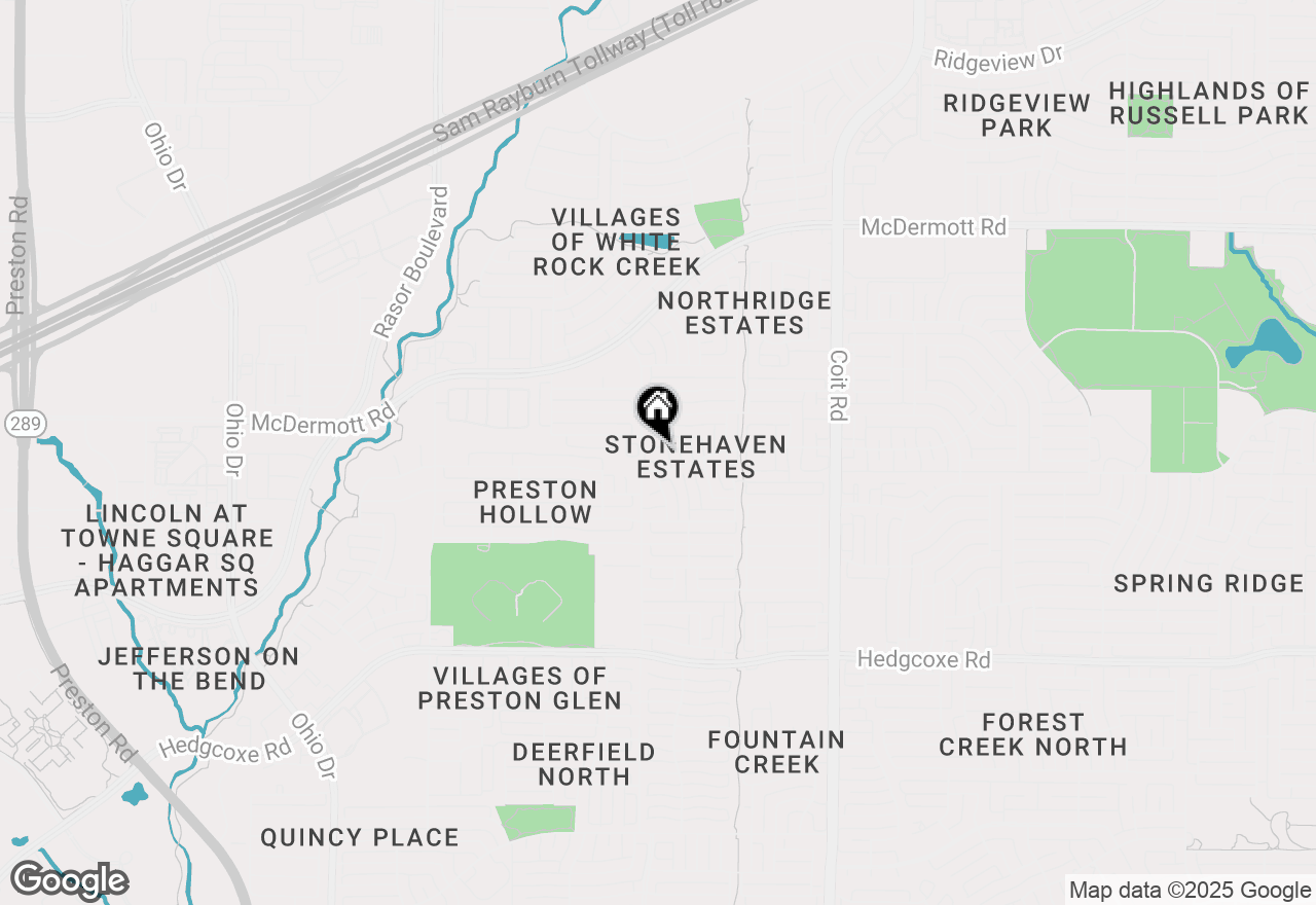 Map of 8508 Halkin Court, Plano, TX 75024