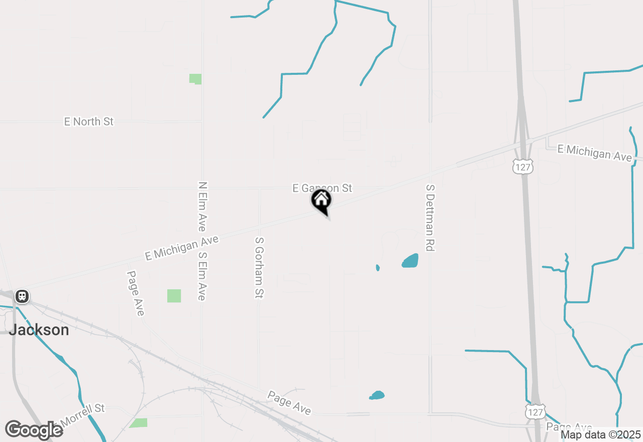 Map of 2419 E Michigan Ave, Jackson, MI 49202