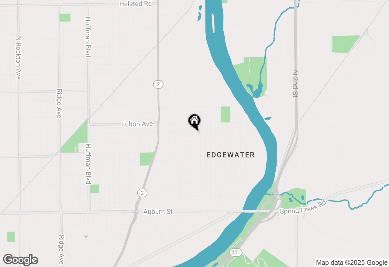 Map of 712-14 Van Wie Avenue, Rockford, IL 61103