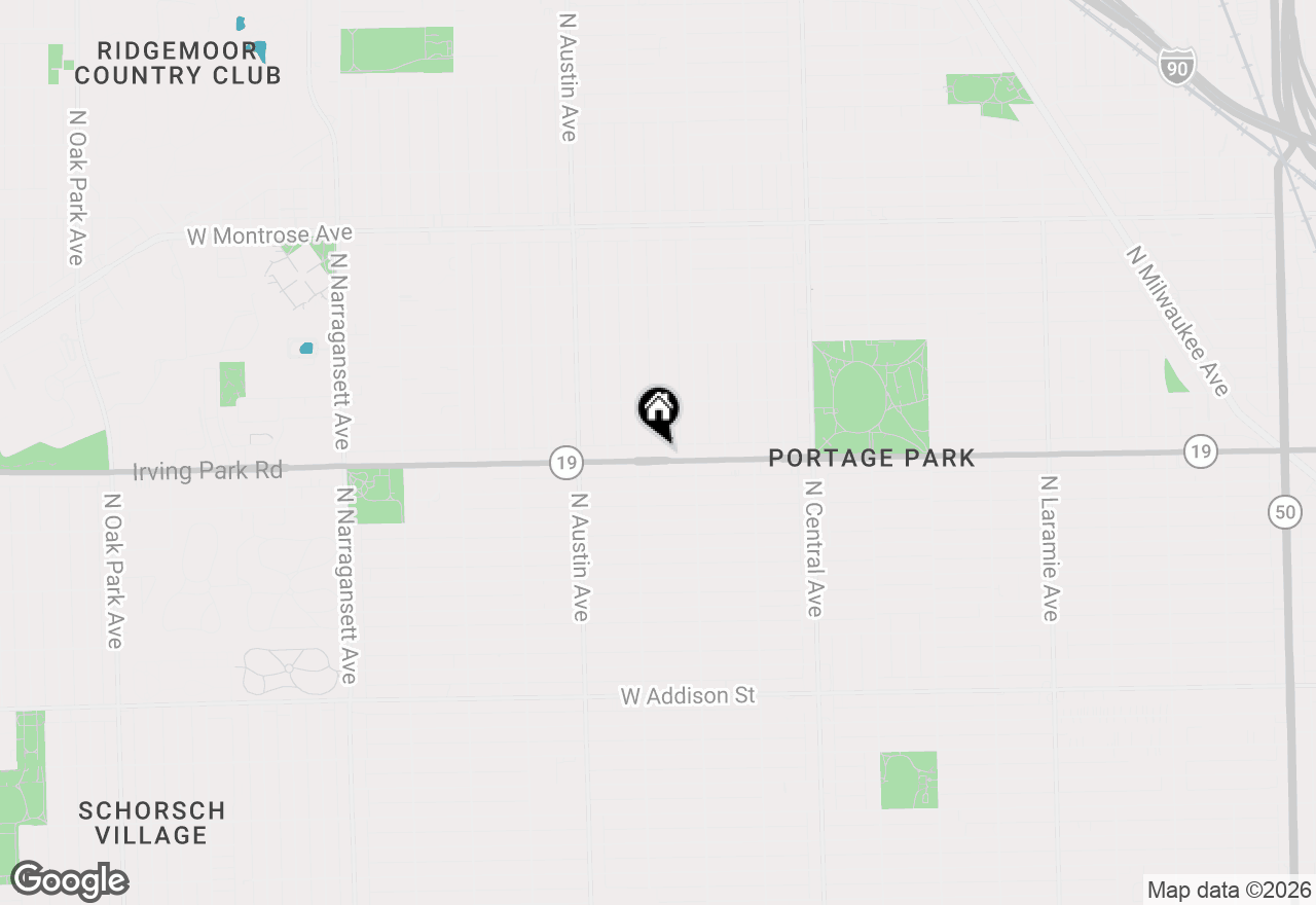 Map of 4004 N Monitor Avenue #3S, Chicago, IL 60634