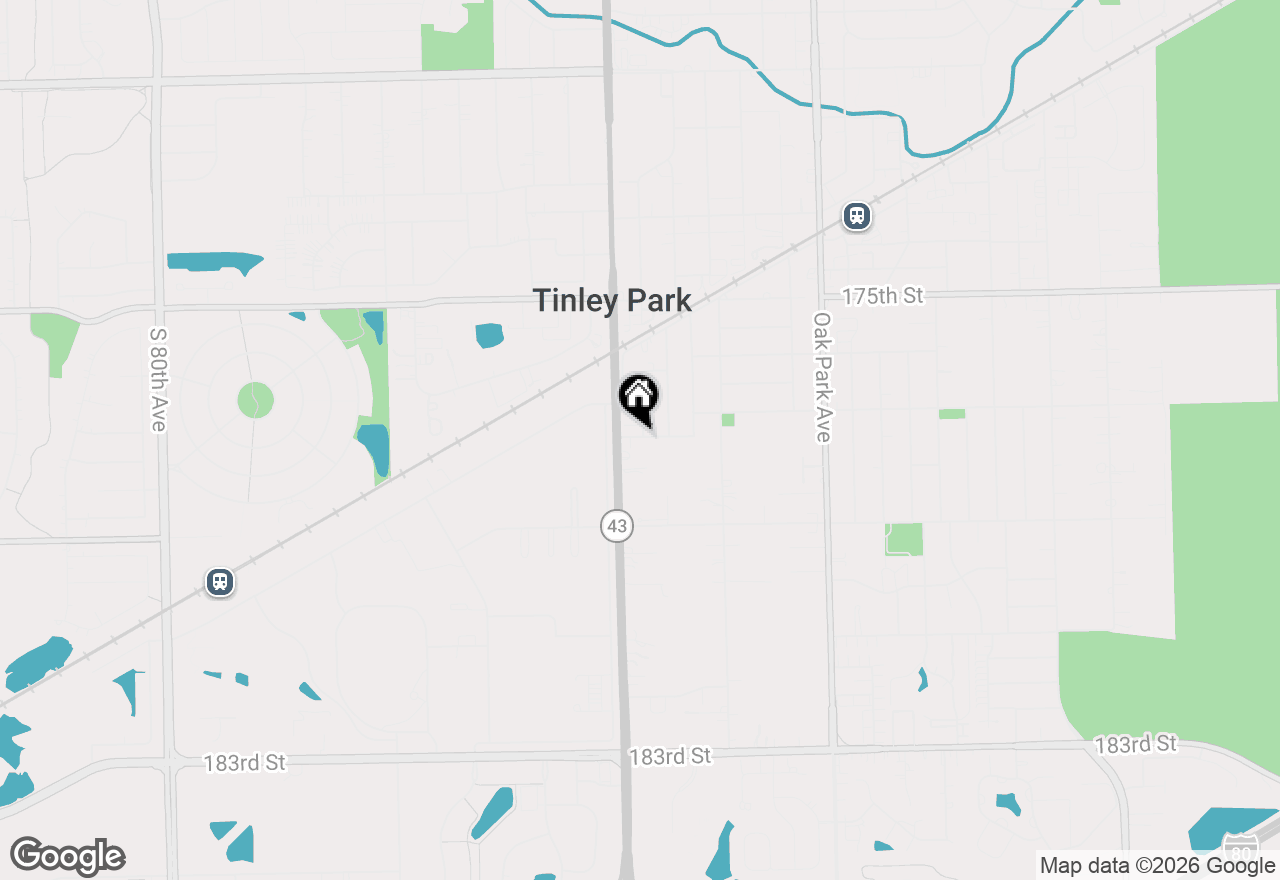 Map of 7151 177th Place #4, Tinley Park, IL 60477