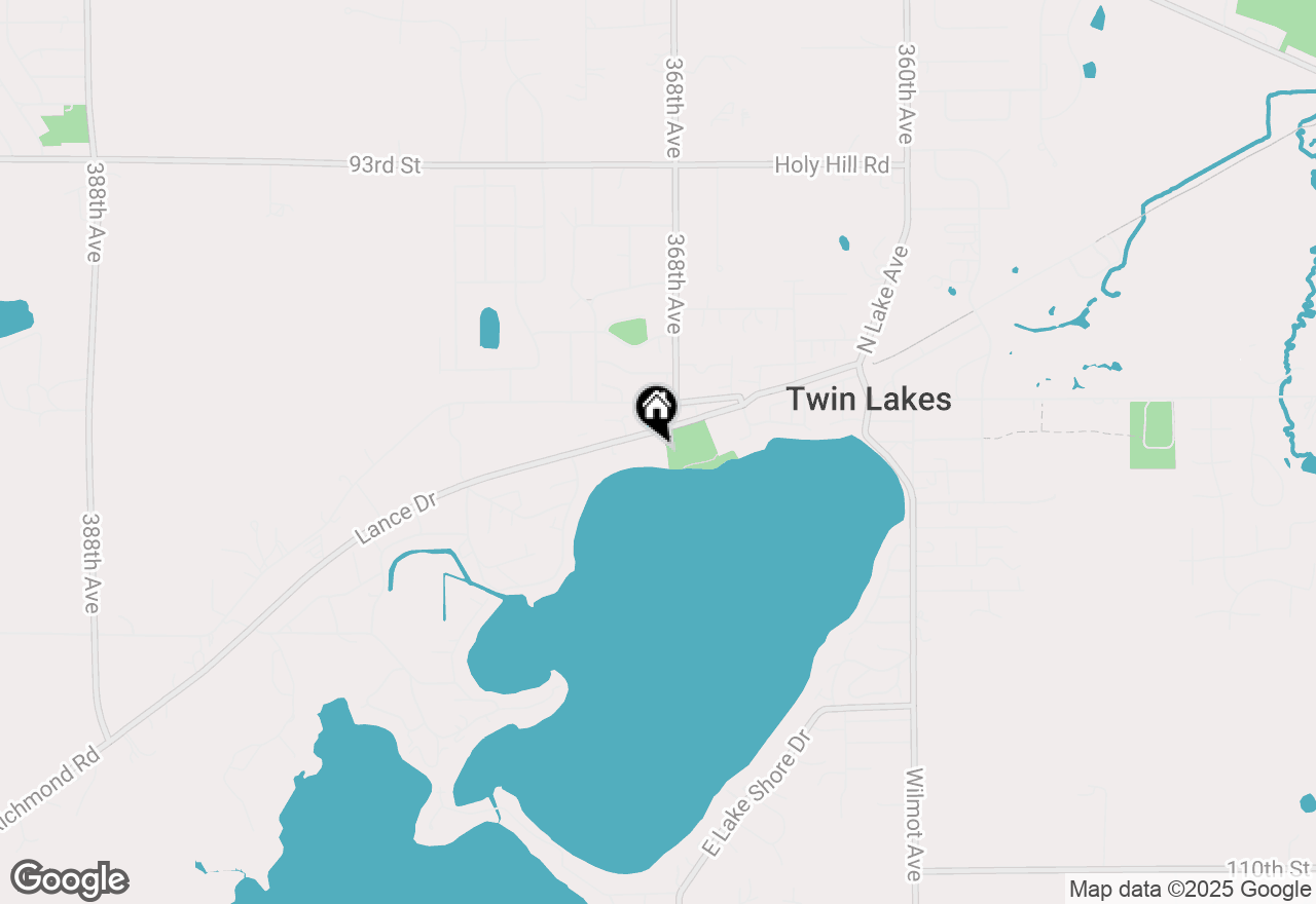 Map of 131 Lance Dr #10, Twin Lakes, WI 53181