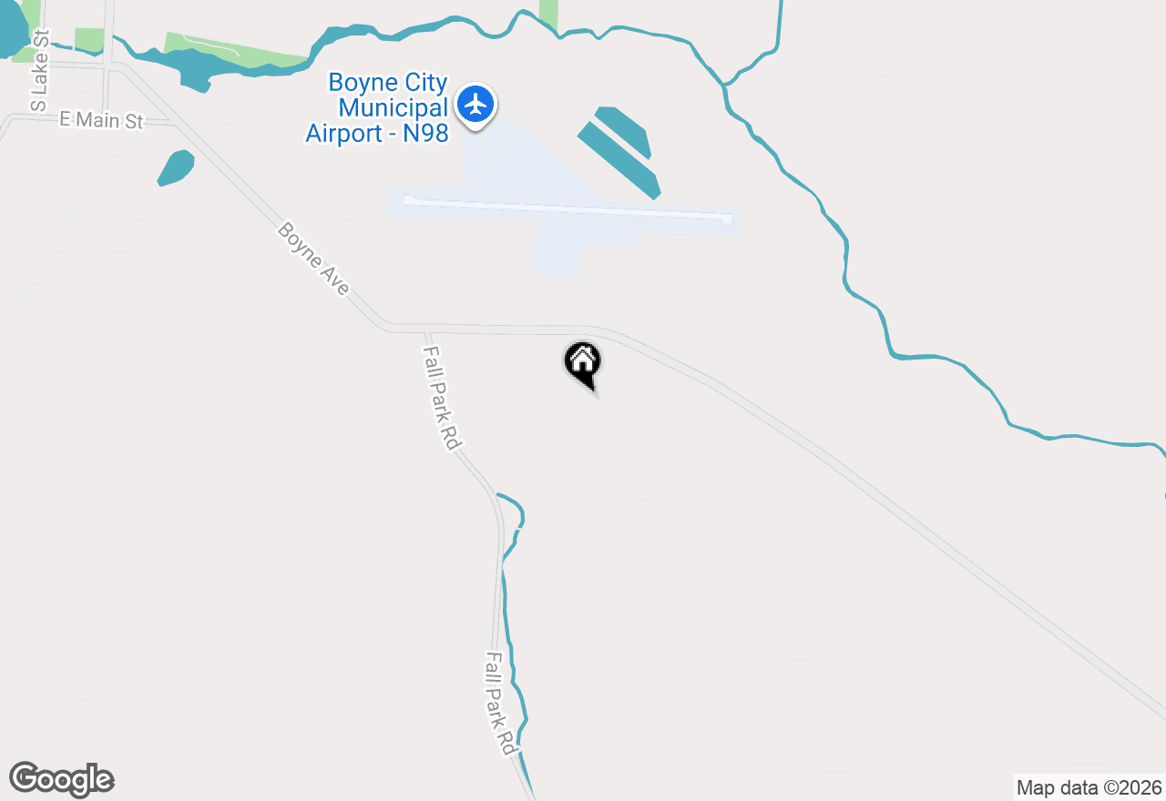 Map of 1124 Nordic Drive, Boyne City, MI 49712
