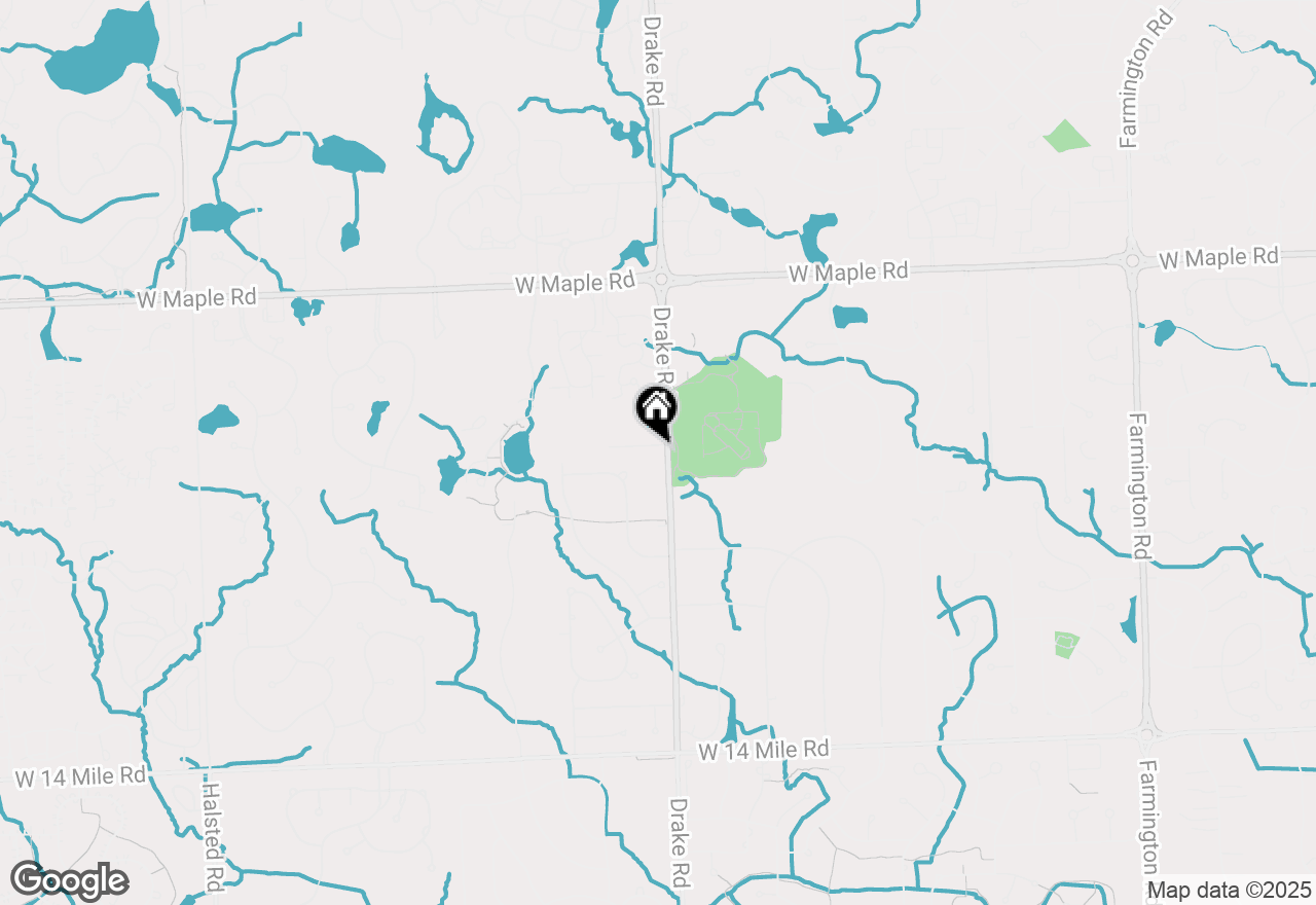 Map of 6011 Maple Forest, West Bloomfield, MI 48322