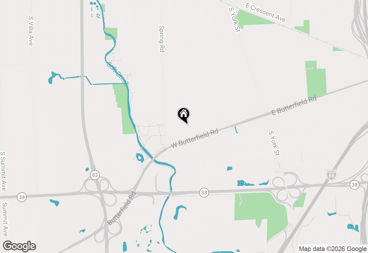 Map of 995 S Swain Avenue, Elmhurst, IL 60126
