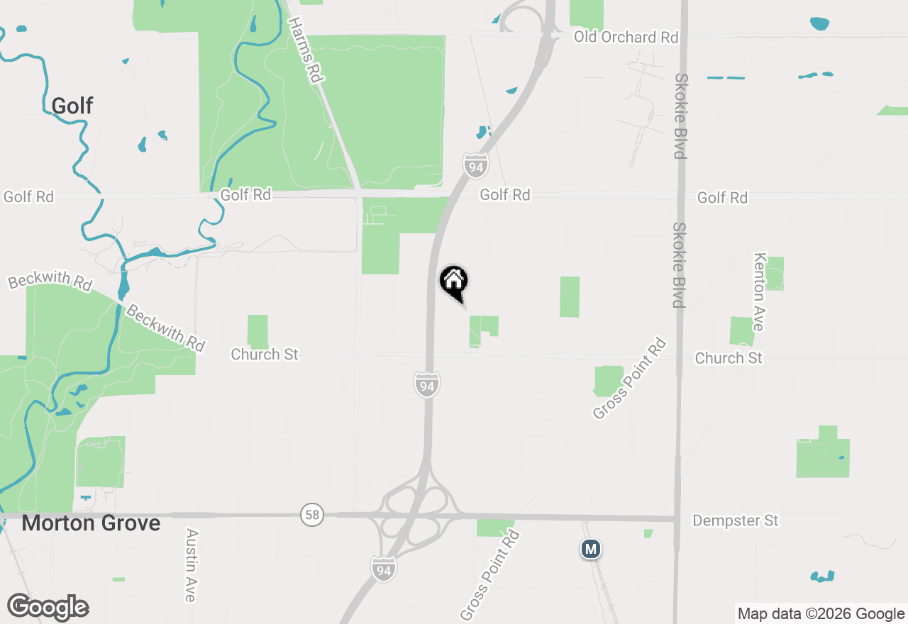 Map of 9300 Lorel Avenue, Skokie, IL 60077