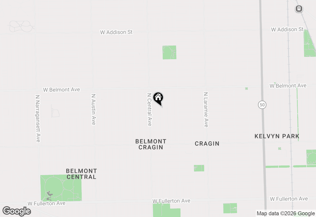 Map of 3035 N Luna Avenue, Chicago, IL 60641
