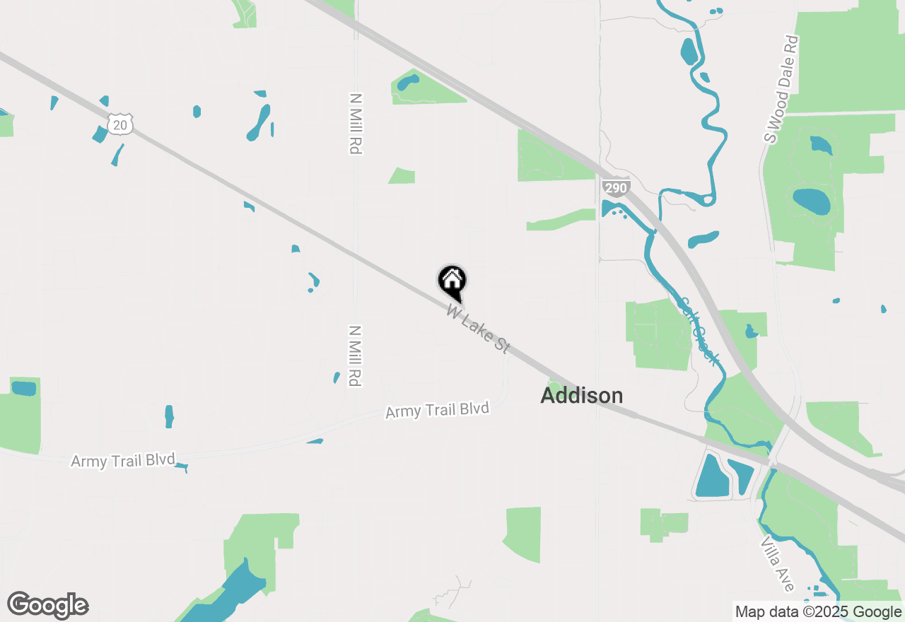 Map of 439 N Highview Avenue, Elmhurst, IL 60126