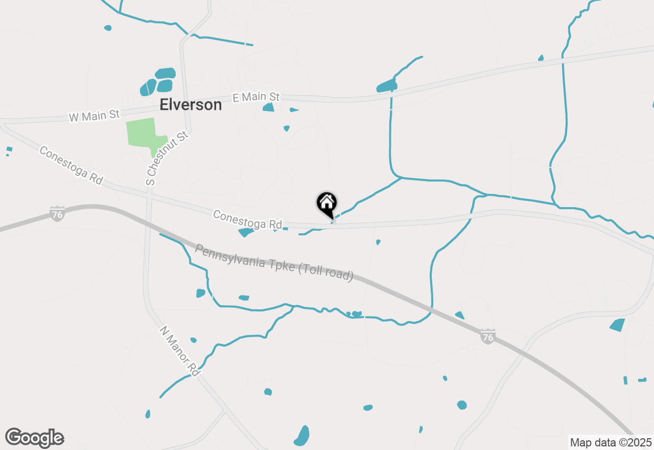 Map of 238 Mansion Road, Elverson, PA 19520