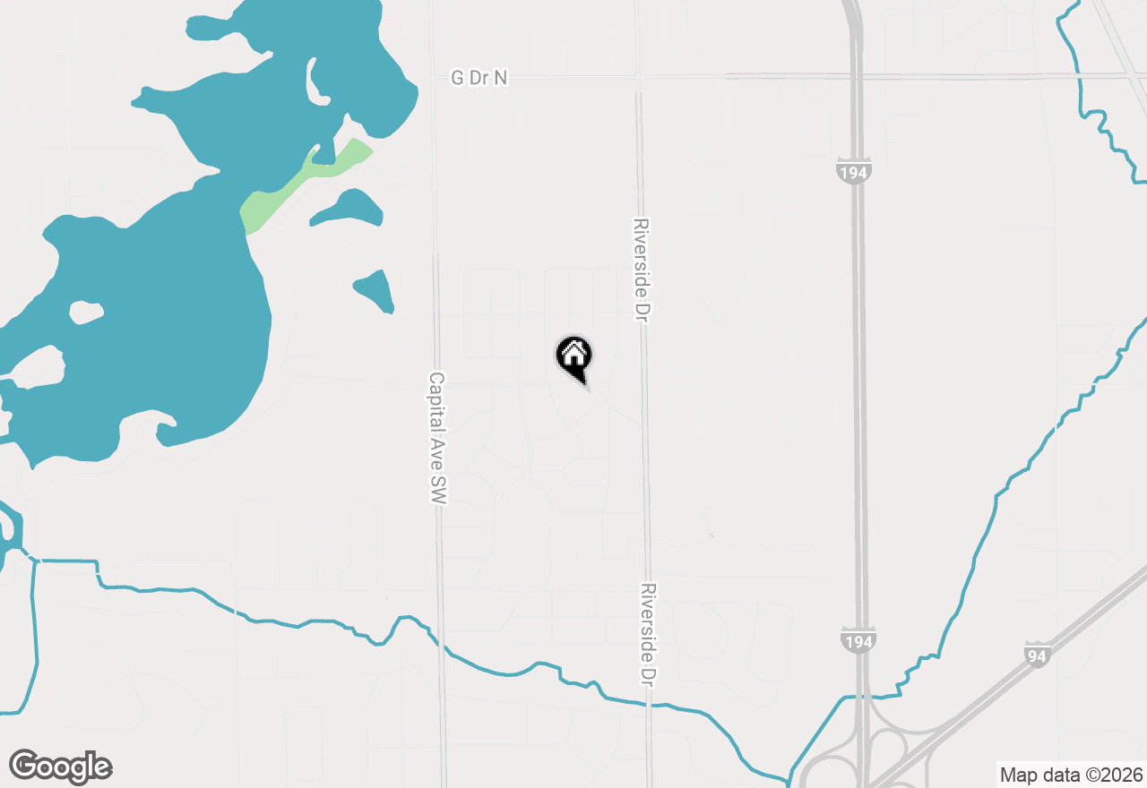 Map of 604 Country Club Boulevard, Battle Creek, MI 49015