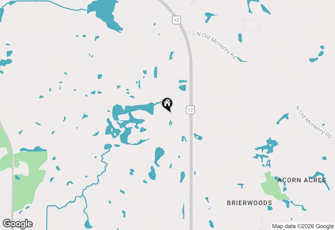 Map of 12 Riderwood Road, North Barrington, IL 60010