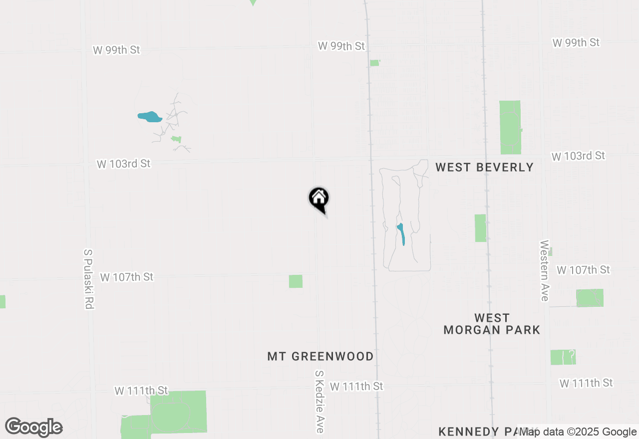 Map of 10503 S Kedzie Avenue, Chicago, IL 60655