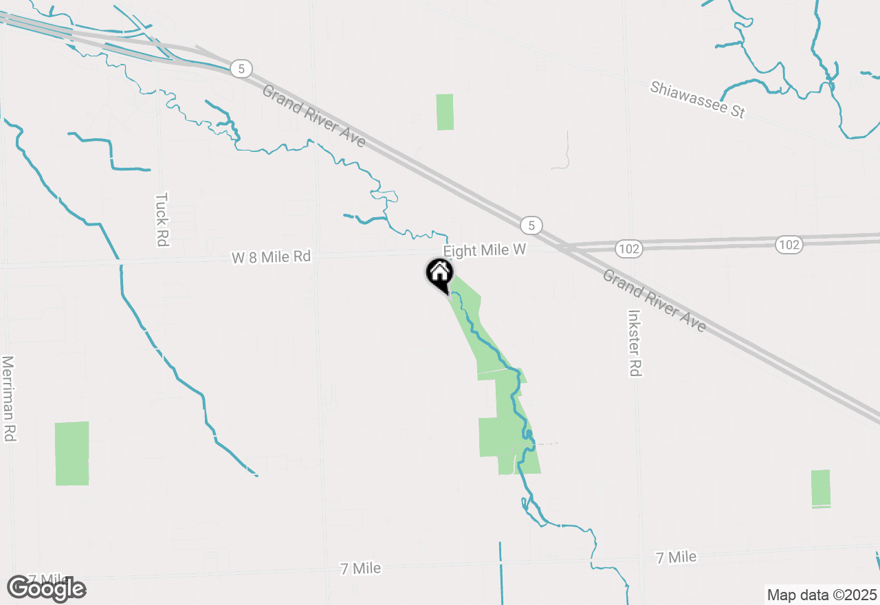 Map of 20314 Brentwood Street, Livonia, MI 48152