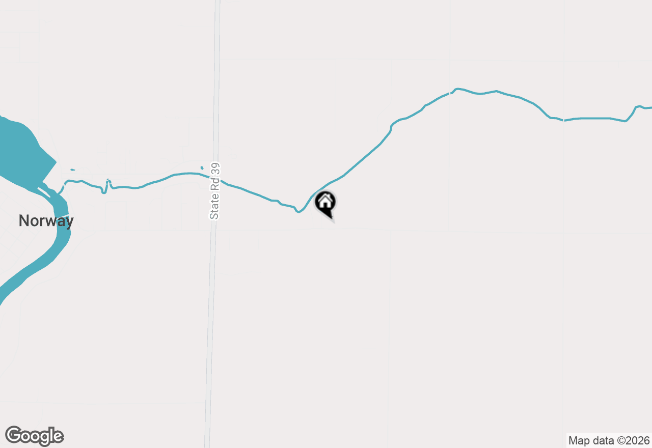 Map of 1767 N Cook Lane, Monticello, IN 47960