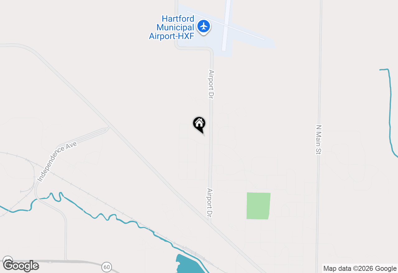Map of 944 Bluebird Ct, Hartford, WI 53027