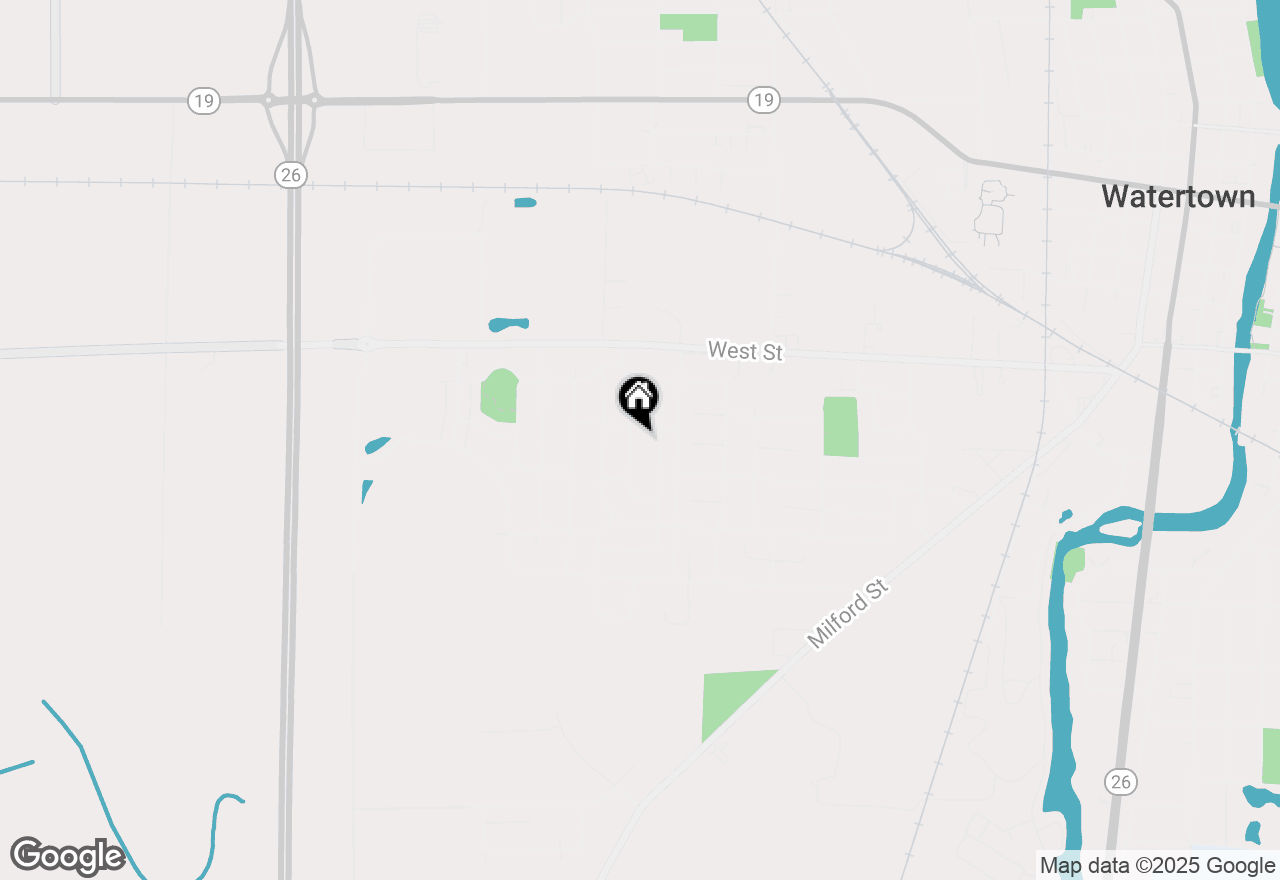 Map of 605 Autumn Crest Dr, Watertown, WI 53094