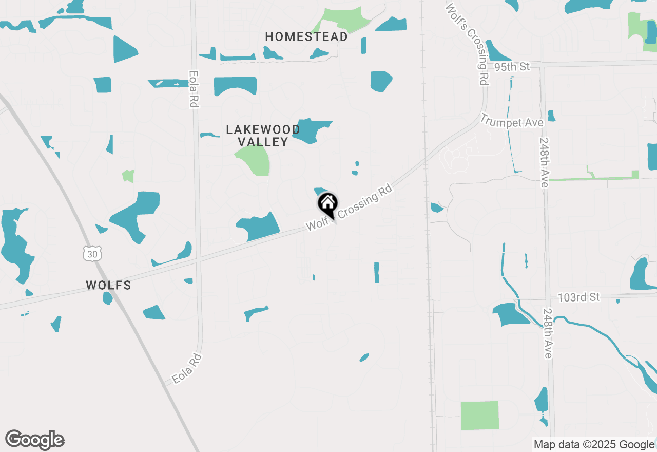 Map of 10022 Bode Street, Plainfield, IL 60585