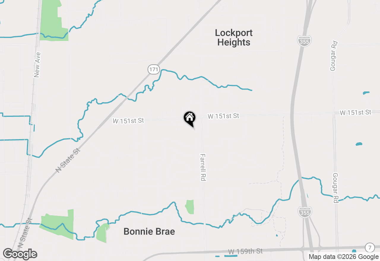 Map of 1024 Kylemore Court, Lockport, IL 60441