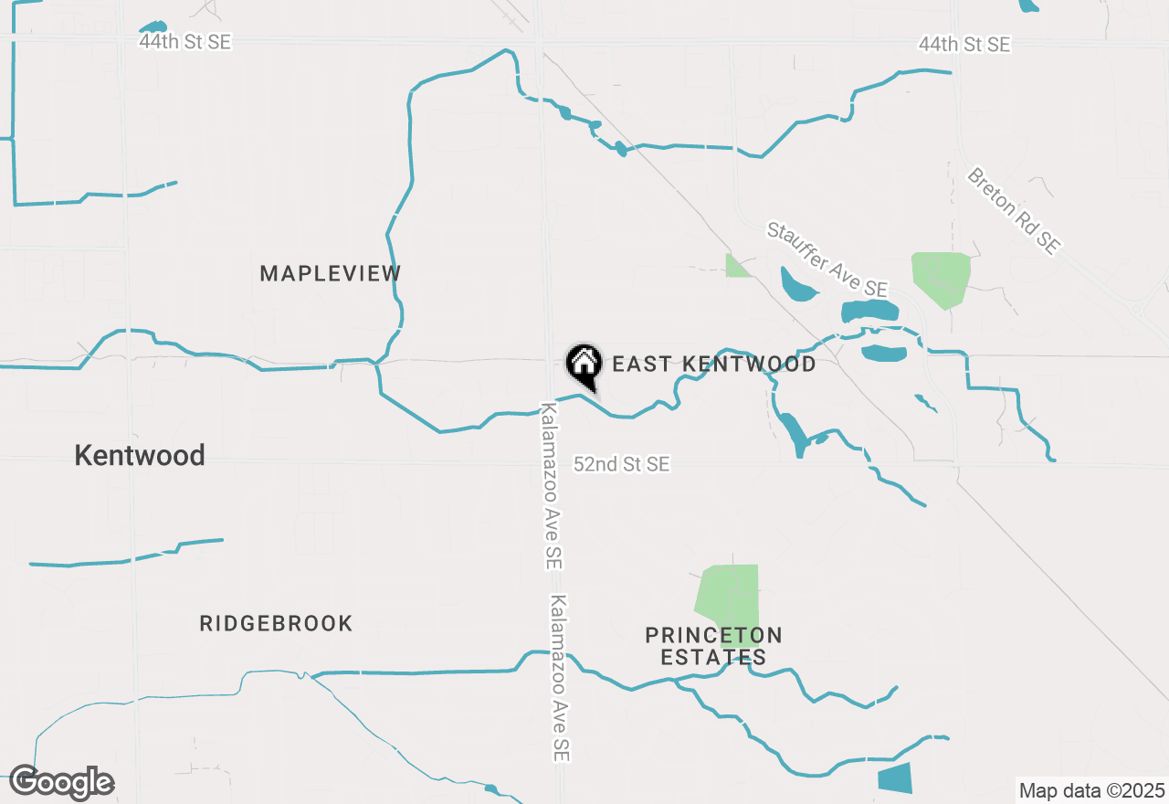 Map of 5106 Bridle Creek Court Se, Grand Rapids, MI 49508